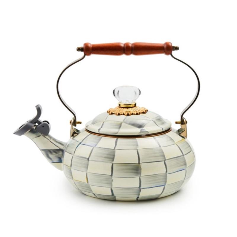 Sterling Check Whistling Tea Kettle
