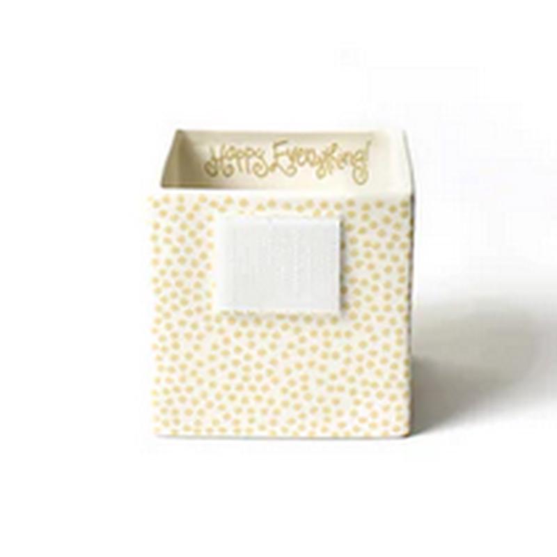 Neutral Small Dot Mini Nesting Cube Small