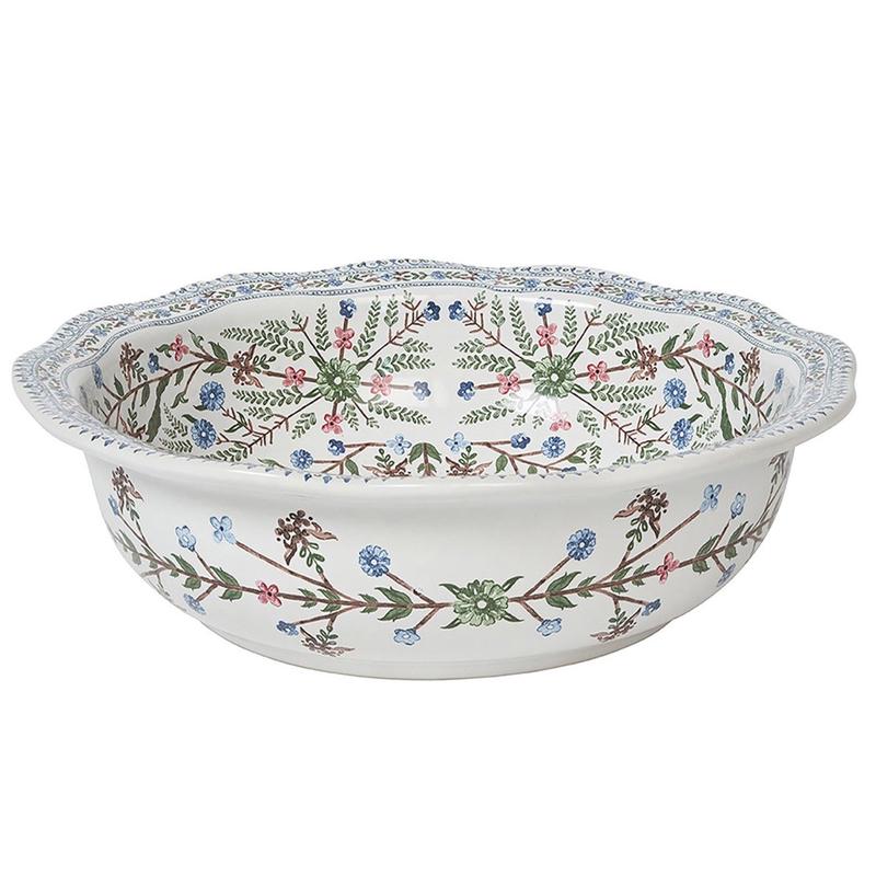 Villa Seville Serving Bowl Chambray