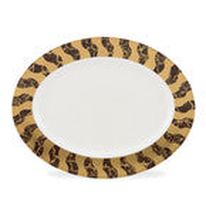 Tempio Luna Espresso Oval Platter