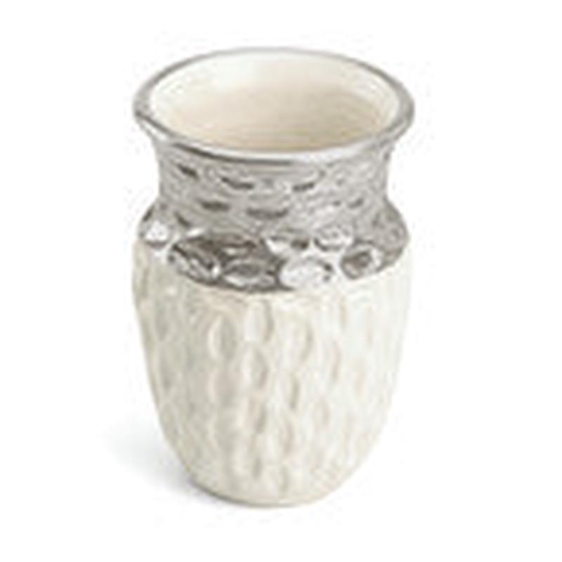 Truro Platinum Peony Bud Vase