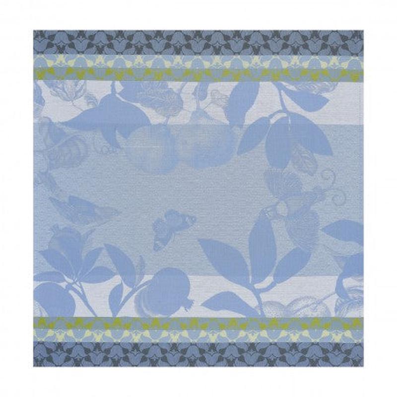 Jardins De Paradis Napkin 23"x23" Light Blue