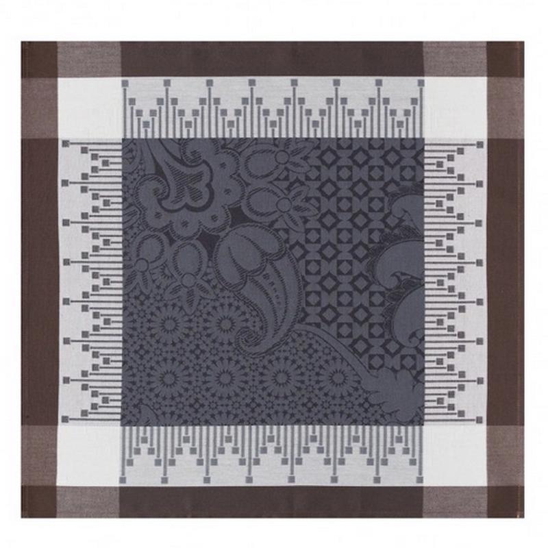 LJF Palais Persan Charcoal Napkin Set of 8