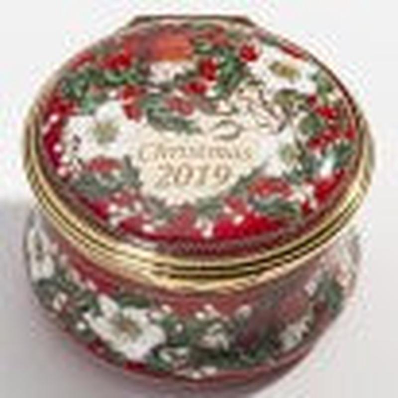 2019 Christmas Enamel Box