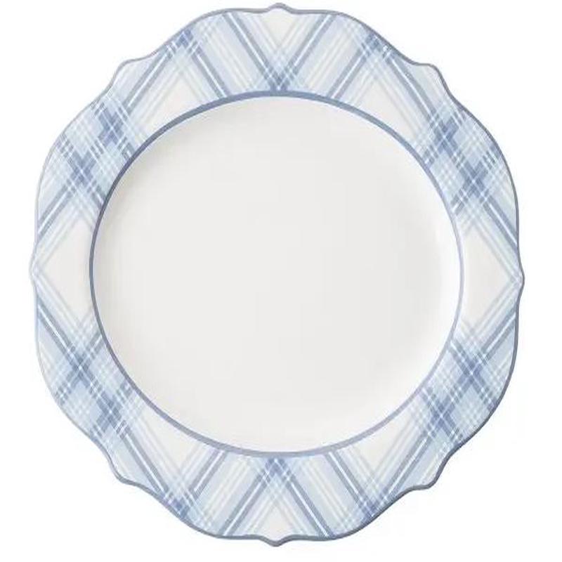 Tartan Chambray Platter