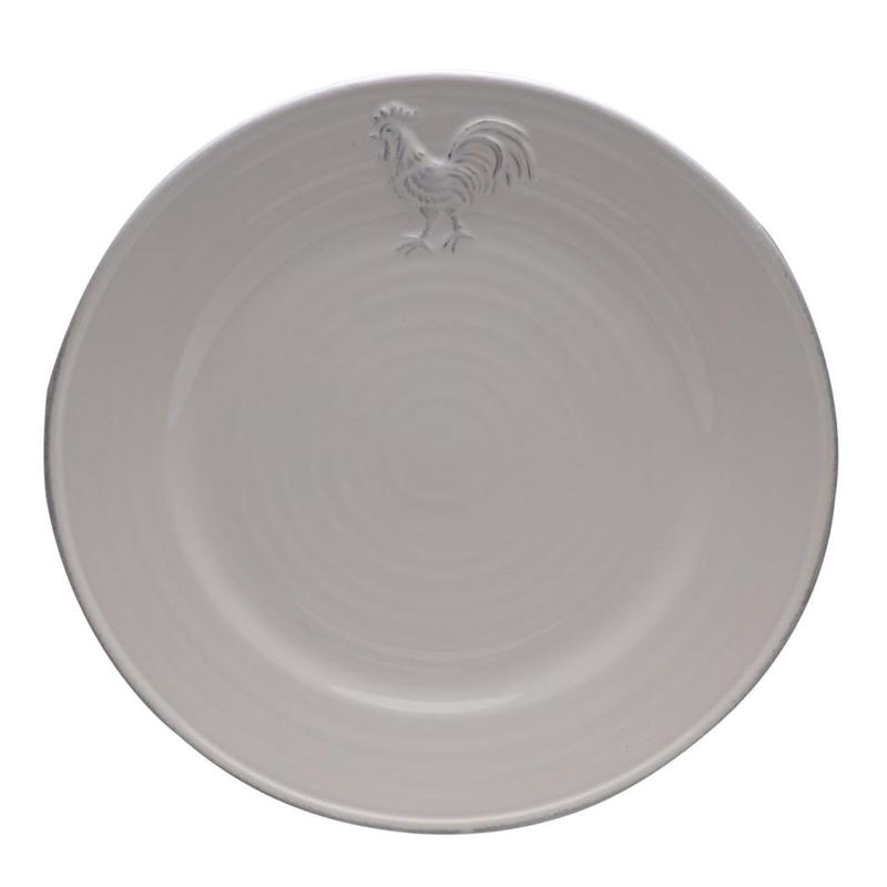 Provence Salad/Dessert Plate White