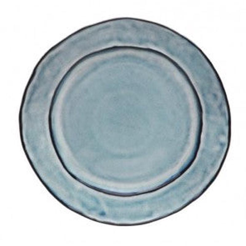 Wicker Park Dinner Plate Blue