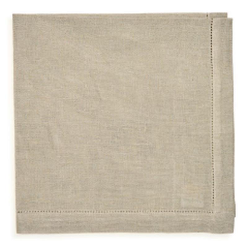 Allover Metallic Napkin Silver/Taupe Set of 2