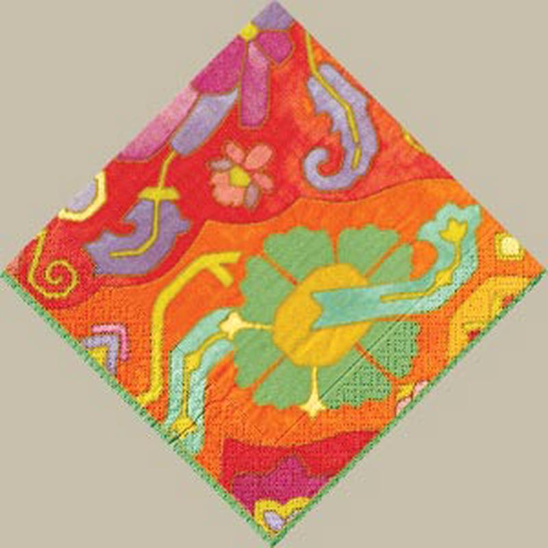 Spice Kilim Cocktail Napkin