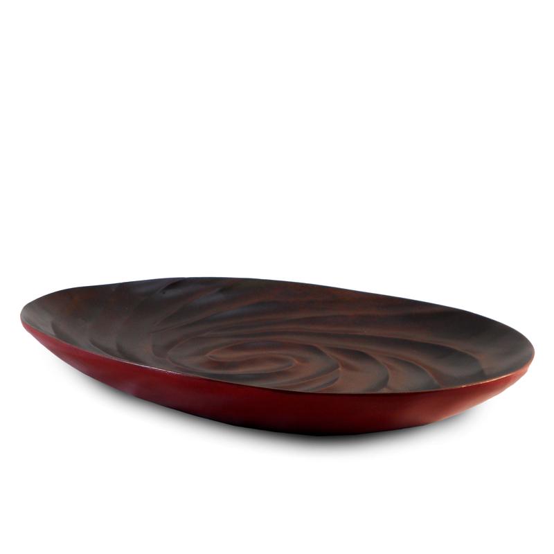 Spiral Serving Platter Chili Pepper