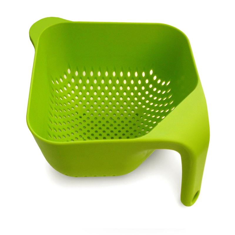 Square Colander Med-Green