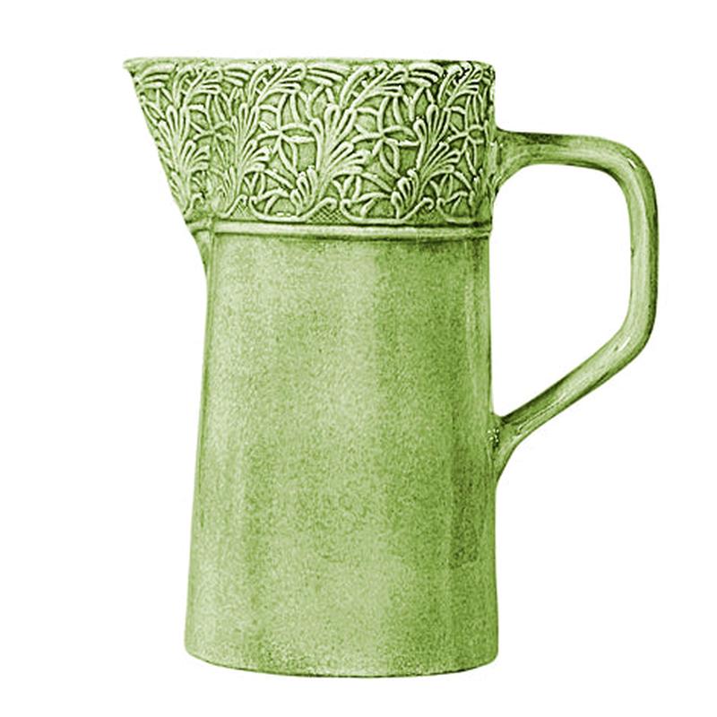 Green Lace Pitcher