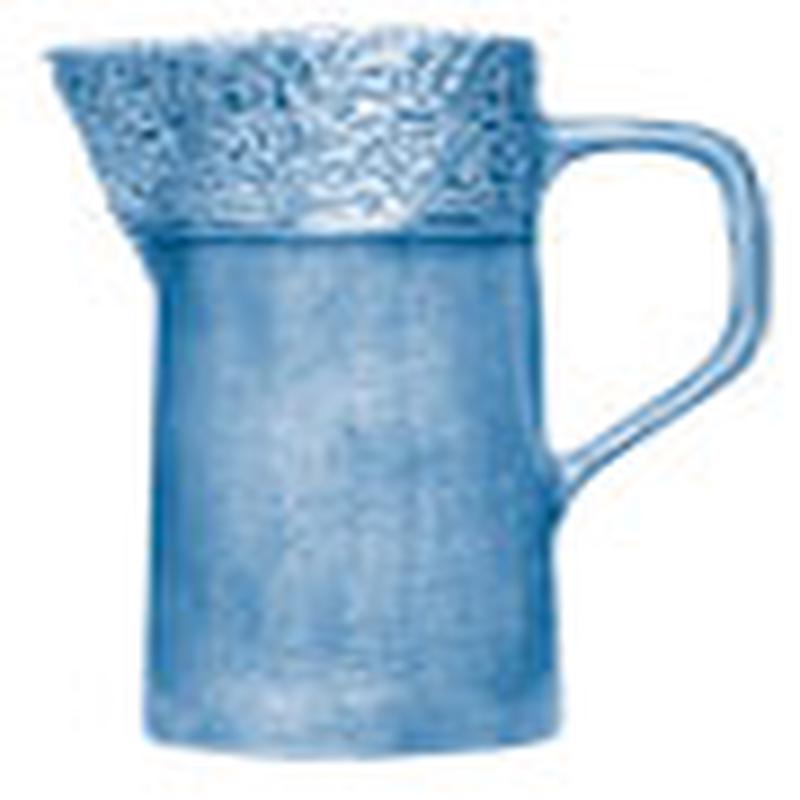 Light Blue Lace Pitcher