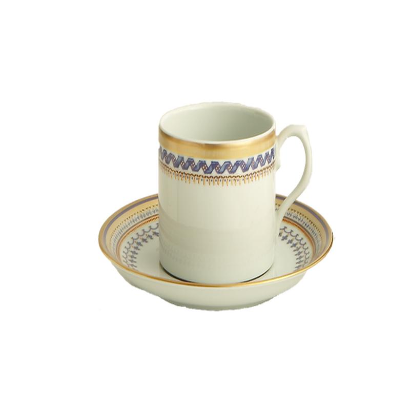 Chinoise Blue Tea Cup/Saucer