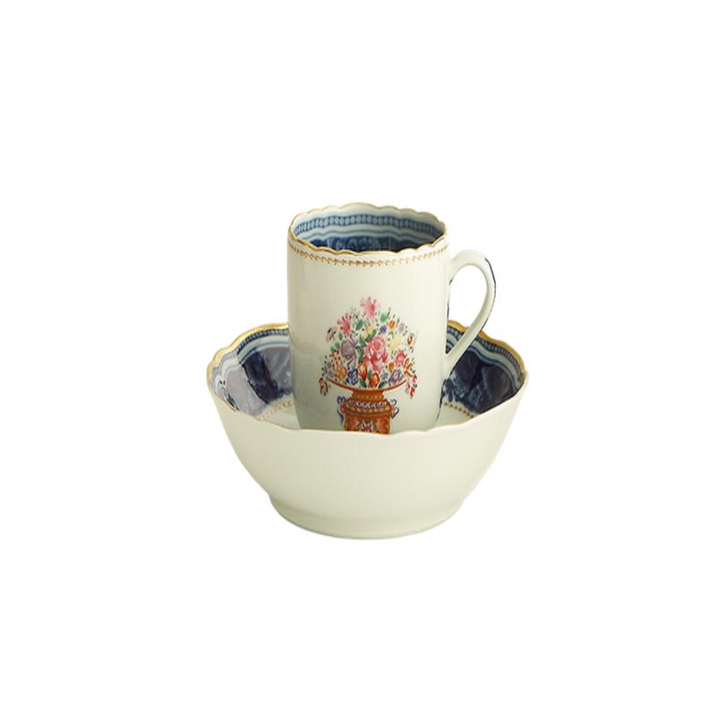 Mandarin Bouquet Tea Cup & Saucer