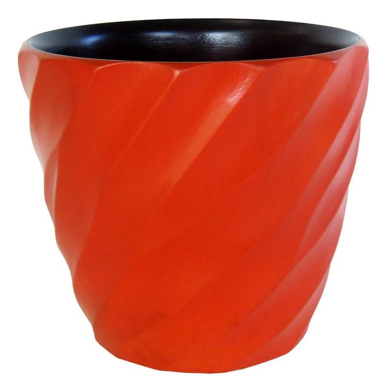 Spiral Utensil Vase Tangerine