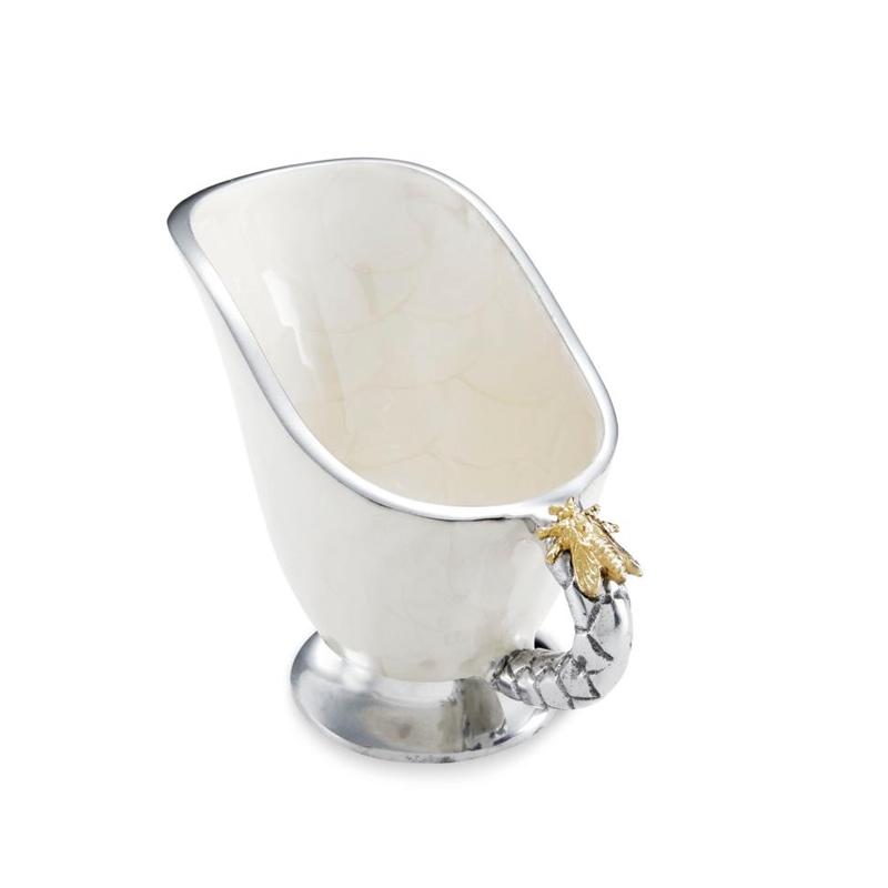 Knight Queen Bee 6.5" Pitcher Snow