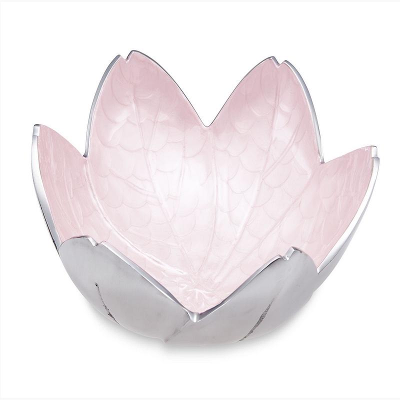 Knight Tulip Bowl 13" Pink Ice