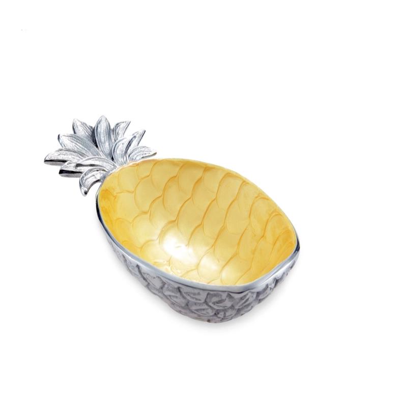 Pineapple Bowl Saffron 11.5