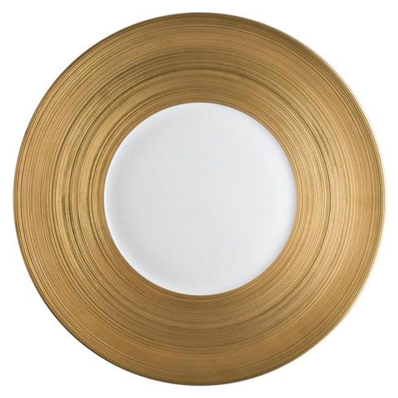 Hemisphere Gold Presentation Plate