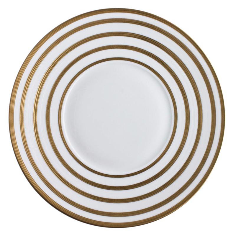 Hemisphere Gold Stripe Dessert