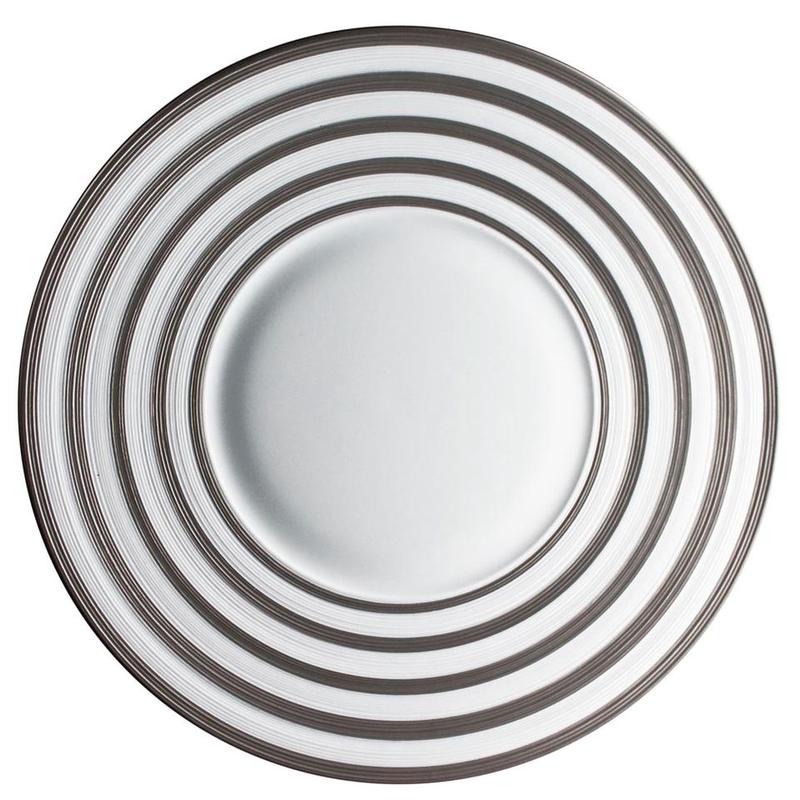Hemisphere Platinum Stripe Dinner