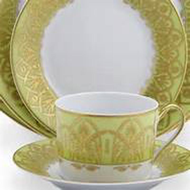 Oasis Green Dessert Plate