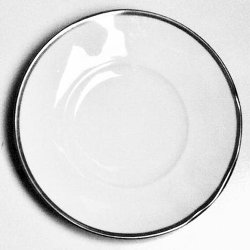 Simply Elegant Platinum Bread & Butter Set of 2