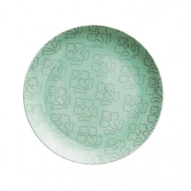 Aura Sea Glass Trellis Platinum Dinner