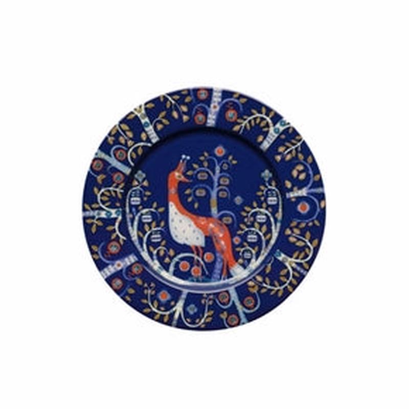Taika Blue Salad Plate