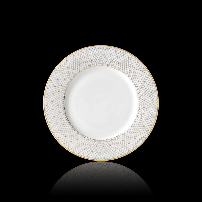 Prouna Princess Salad Plate Gold