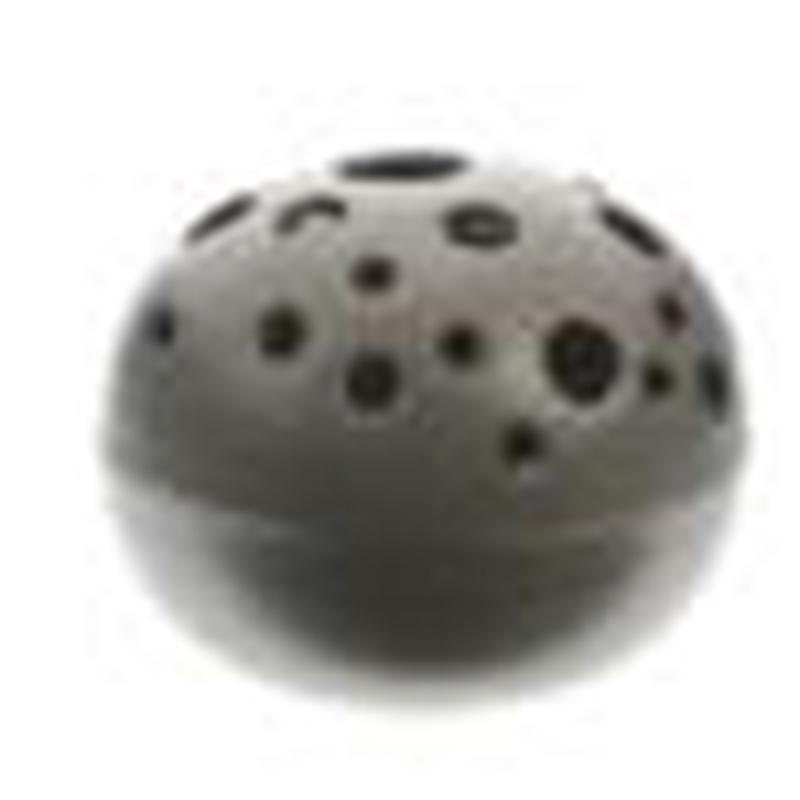 Luna Flower Frog Vase Matte Grey