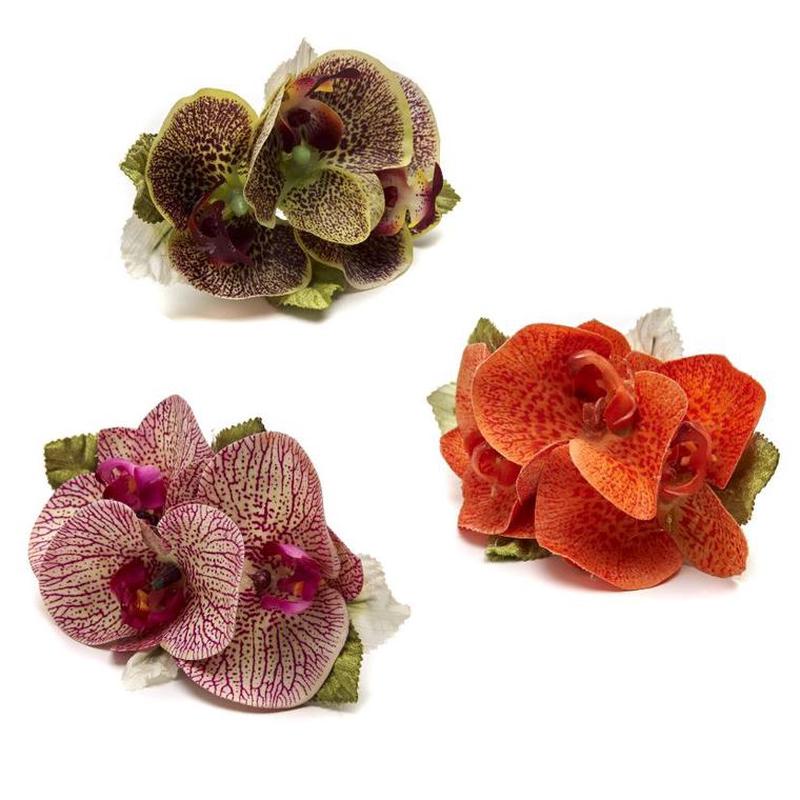 Bali Orchid Napkin Ring -Fuchsia Set of 4