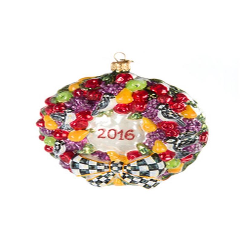 2016 Wreath Ornament