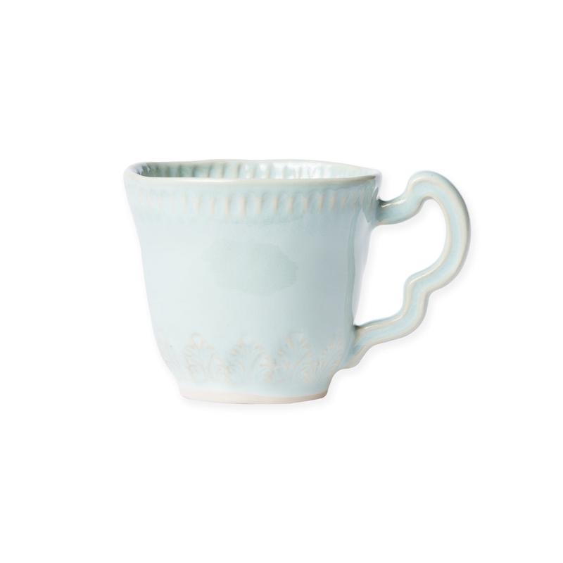 Incanto Stone Leaf Mug Aqua