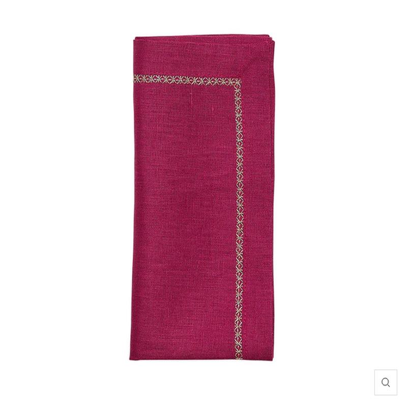 Napkin Classic Plum Set of 4