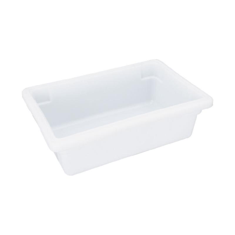 CAC China FS4H-6W Food Storage Box 3.5 Gallon Half-size