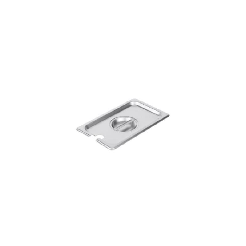 CAC China SPCN-Q Steam Pan Cover 1/4-size Notched