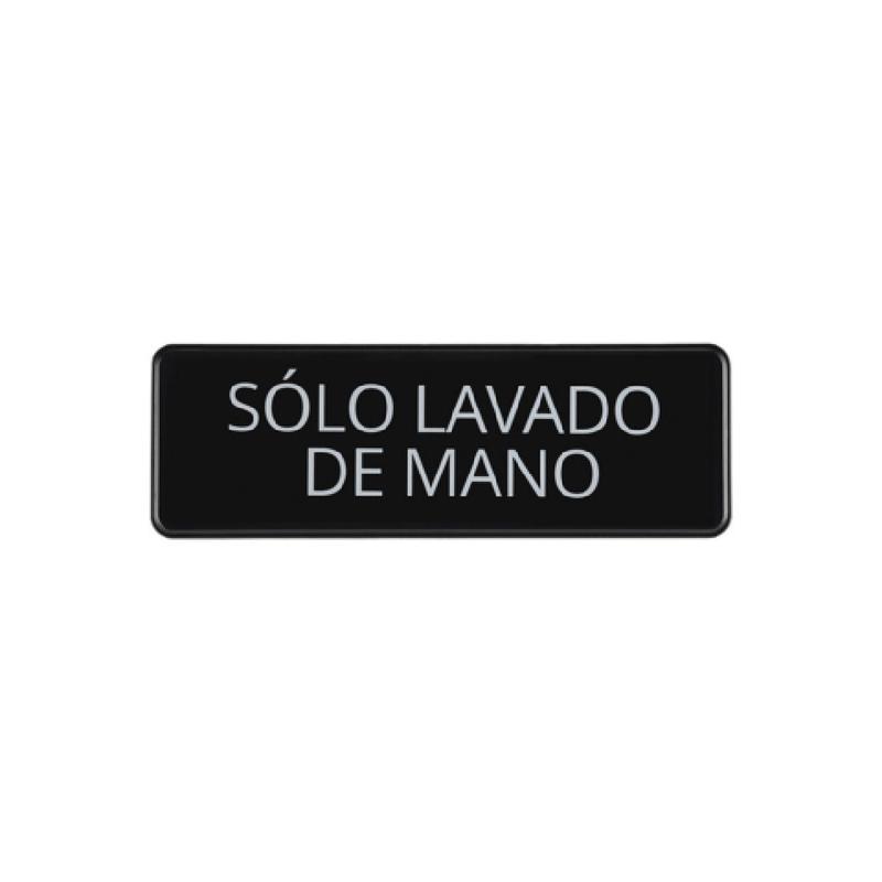 CAC China SCS3-HW02 Compliance Sign Spanish 9" X 3"H