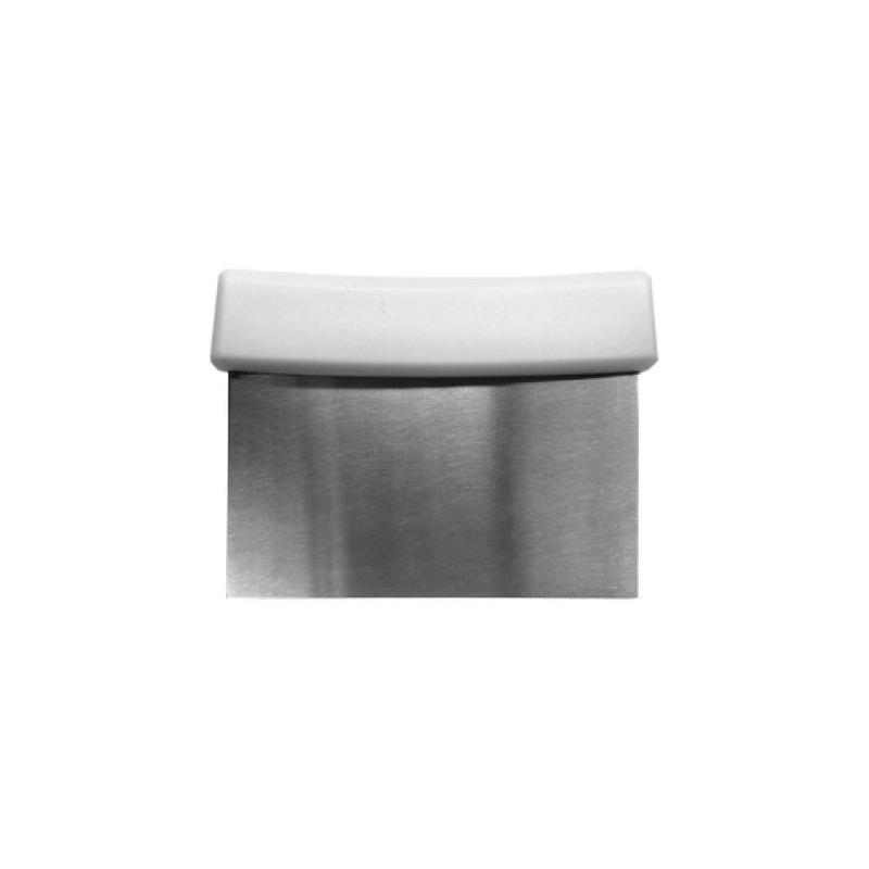 CAC China SCPS-6W Dough Scraper 6"x3-1/8" Stainless Steel Blade