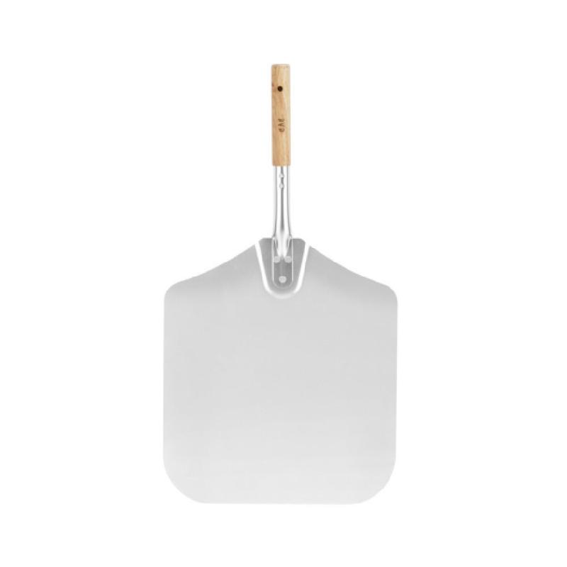 CAC China PPLA-1416A Pizza Peel 14"x16" Aluminum Blade 26" Wooden Handle
