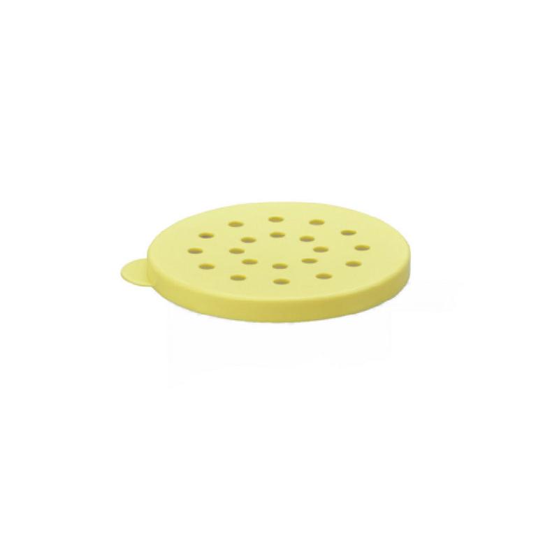 CAC China PDRG-LY-40 Lid Poly For PDRG Series Yellow 4mm (QTY Break = 72 Pack)