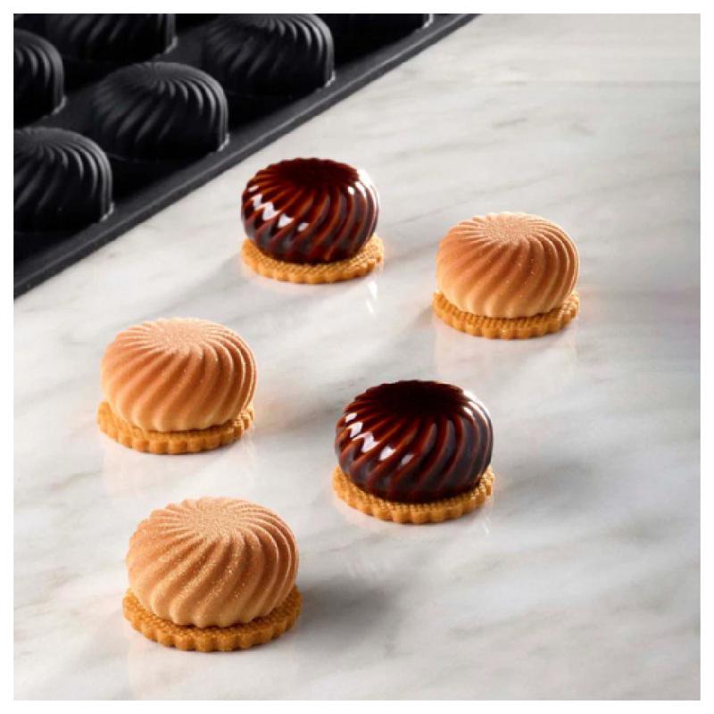 JB Prince MA412 Caleidon Mold 11.8"W X 15.75"D (30) Forms