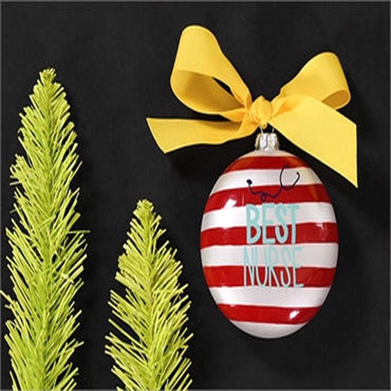 Coton Colors Best Nurse Ornament