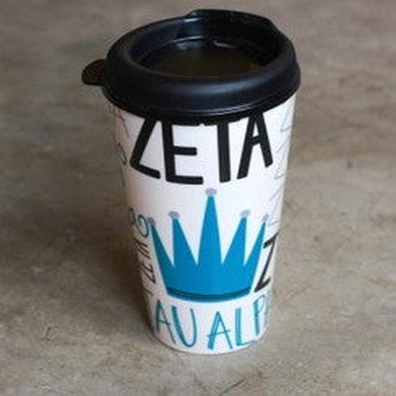 Zeta Tau Alpha Word Collage Tumbler