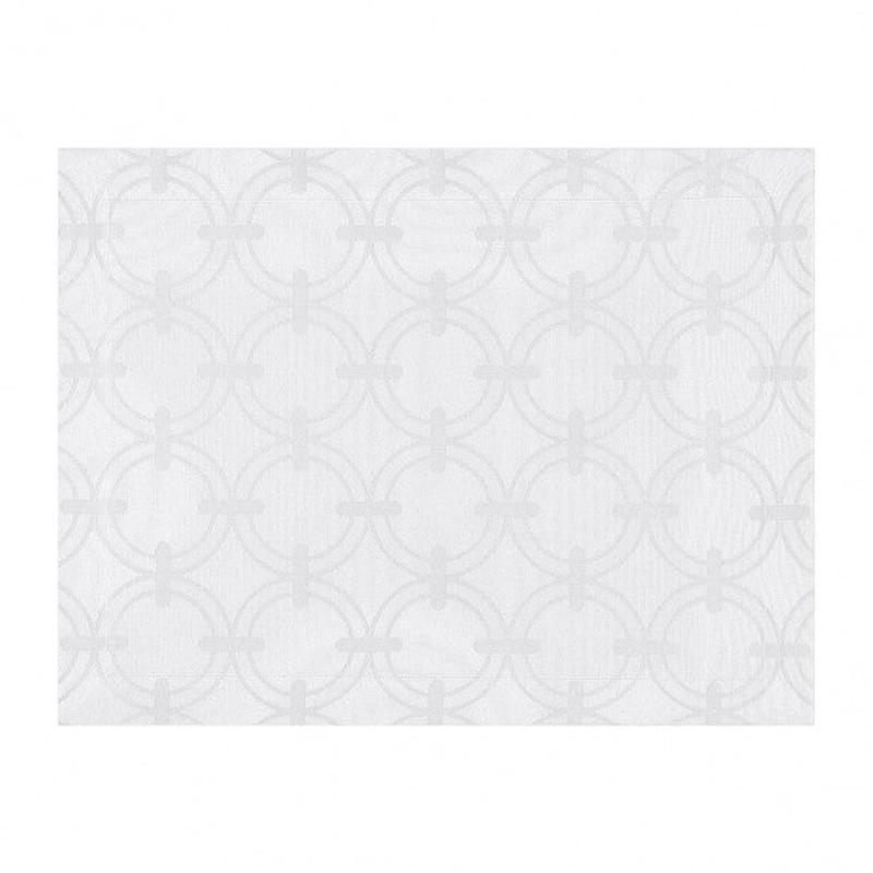 Anneaux Placemat White 14 x 19" Set of 4