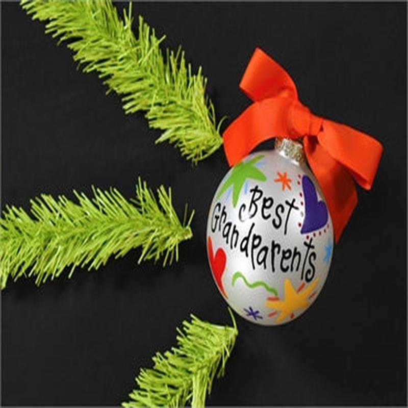 Coton Colors Best Grandparents Ornament