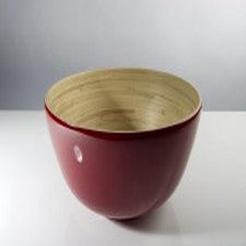 TCHON Salad Bowl Large Gloss Red