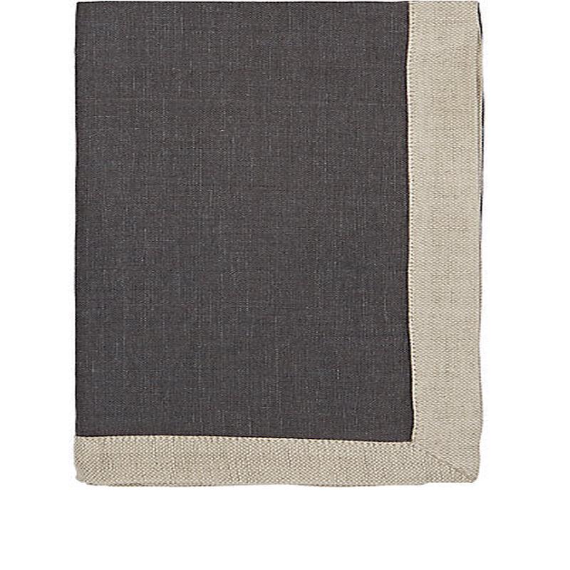Rustic Border Napkin Grey