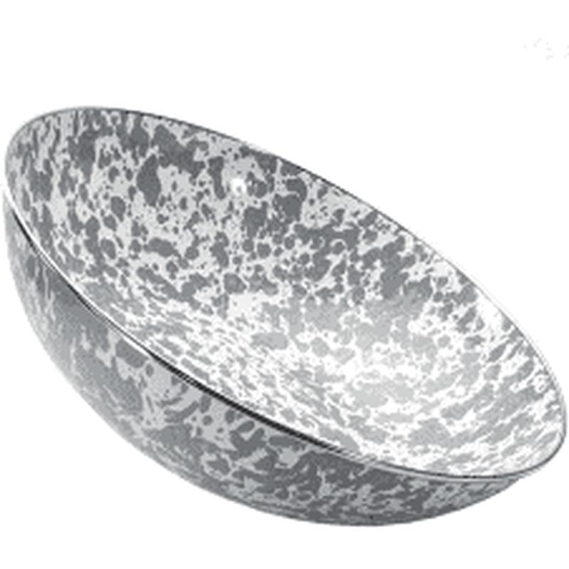 Catering Bowl Grey Swirl